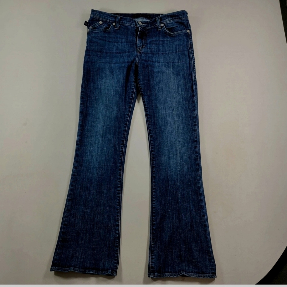 😎 SALE! NWOT Rock & Republic Kasandra Raised Logo Bootcut Jeans - Picture 4 of 6